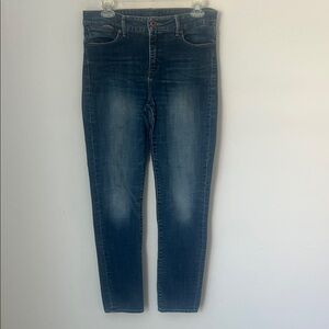 Lucky Brand Women’s Hayden Skinny dark denim blue jeans, size 8 🖤